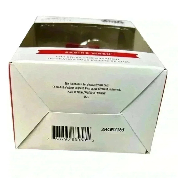 Hallmark Star Wars AHSOKA Sabine Wren Ornament New in Box - Picture 4 of 4